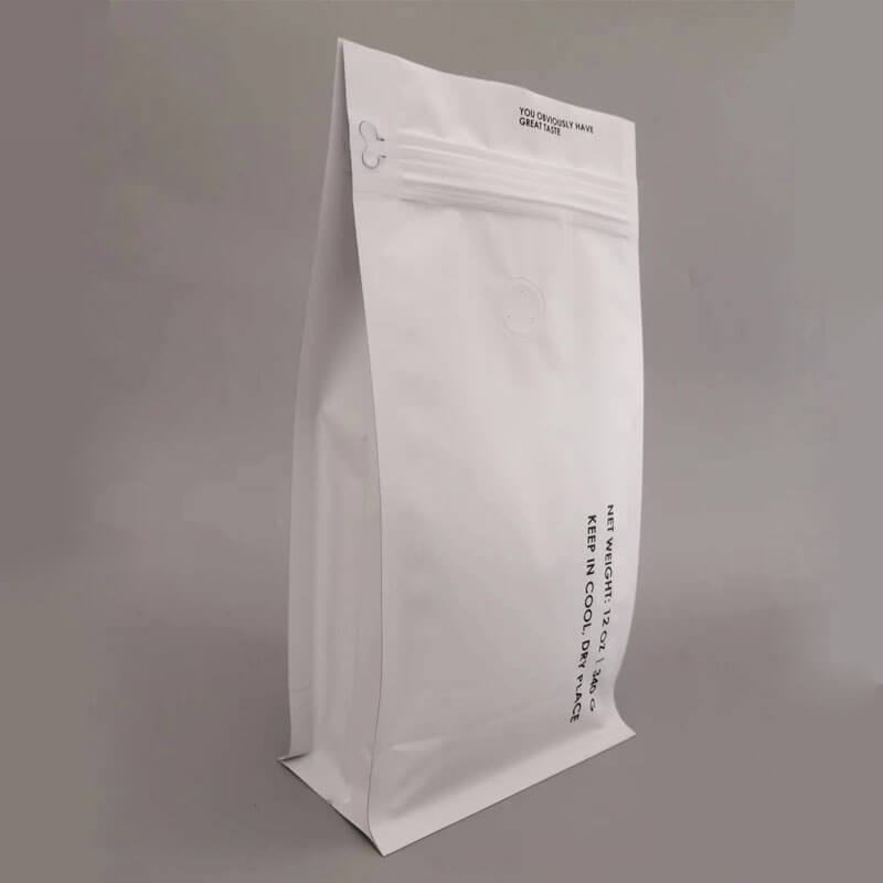 Custom Foil Coffee Bags with Valve and Zipper Wholesale