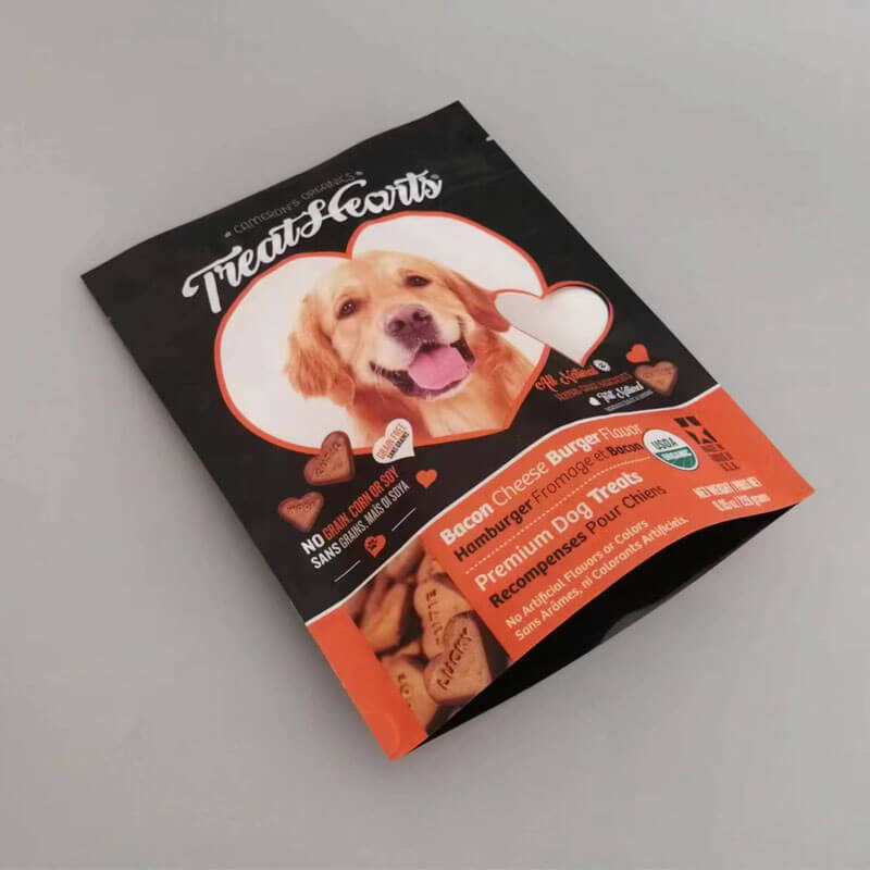 Custom Logo Printed Resealable Dog Food Bag Factory