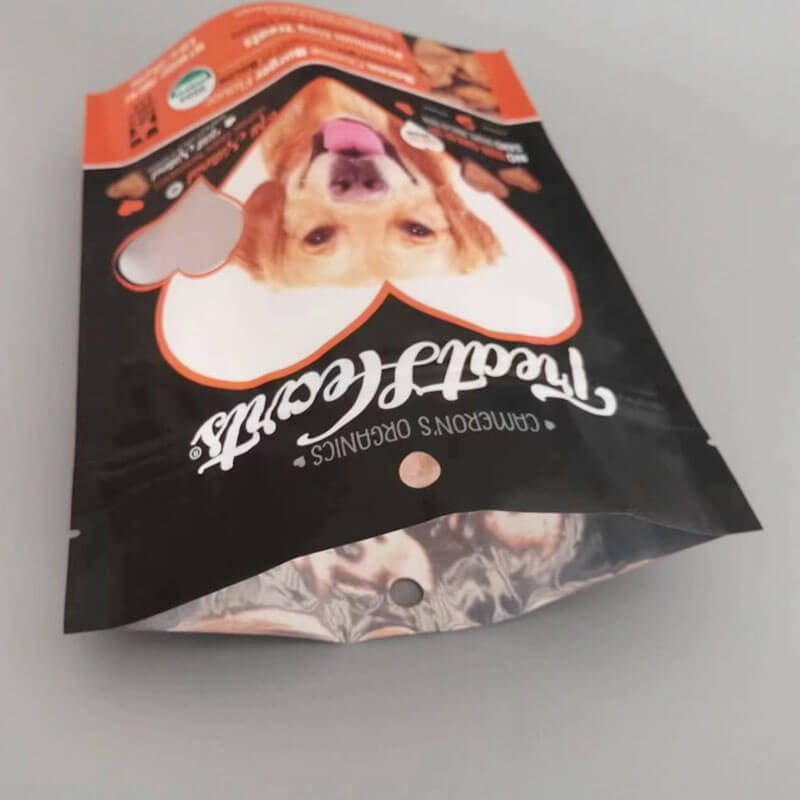 Custom Logo Printed Resealable Dog Food Bag Factory