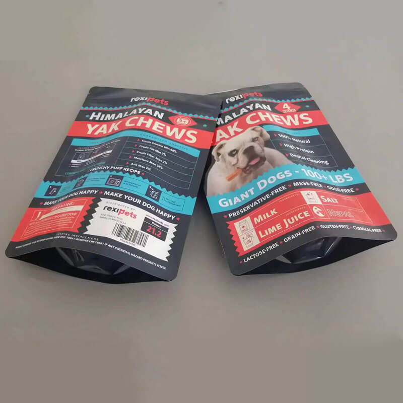 Affordable Custom Plastic Dog Treat Bags for Selling