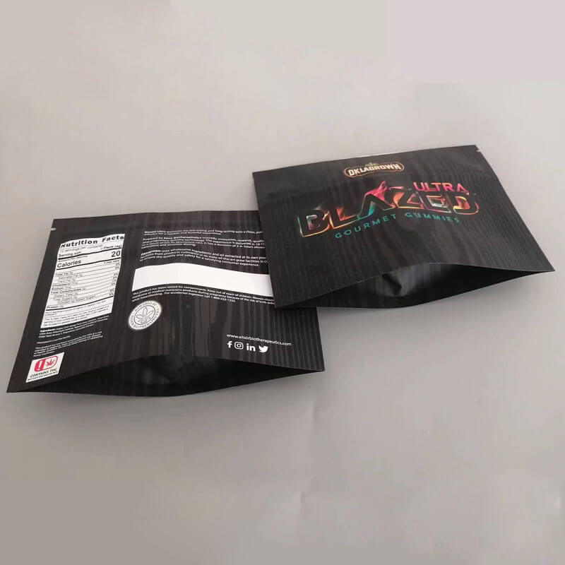 CR Mylar Bags Custom for 1g, 3.5g, 7g, 14g, 28g, 1lb-Factory Price